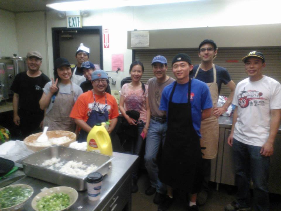 Volunteering in JCCCNC Kitchen